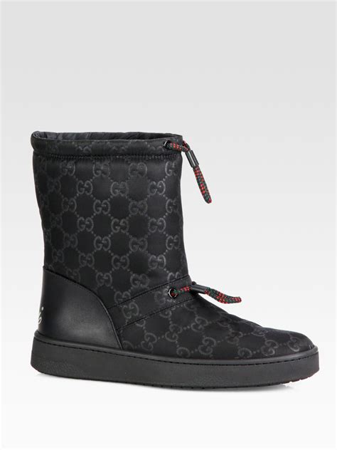 gucci shoes winter boots|high heel gucci boots.